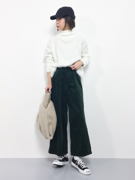 naoさん（レディース・163cm）の冬コーディネート