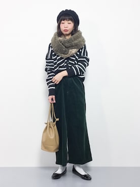 naoさん（レディース・163cm）の冬コーディネート