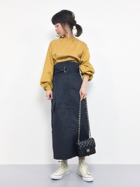 naoさん（レディース・163cm）の冬コーディネート