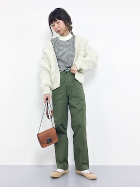 naoさん（レディース・163cm）の冬コーディネート