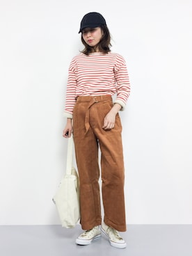 naoさん（レディース・163cm）の冬コーディネート