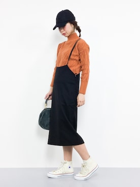 naoさん（レディース・163cm）の冬コーディネート