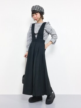 naoさん（レディース・163cm）の冬コーディネート