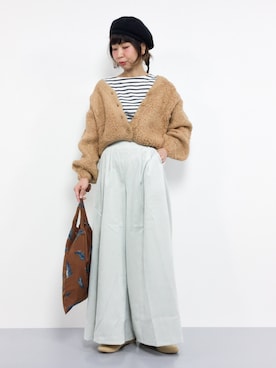 naoさん（レディース・163cm）の冬コーディネート