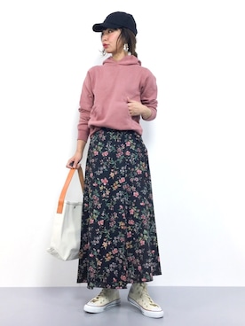 naoさん（レディース・163cm）の冬コーディネート