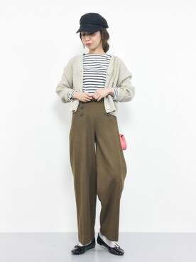 naoさん（レディース・163cm）の冬コーディネート