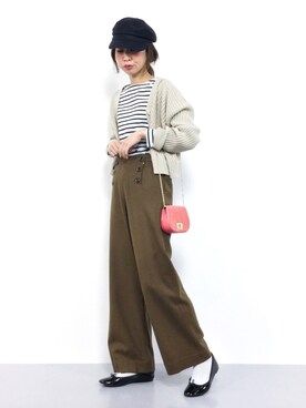 naoさん（レディース・163cm）の冬コーディネート