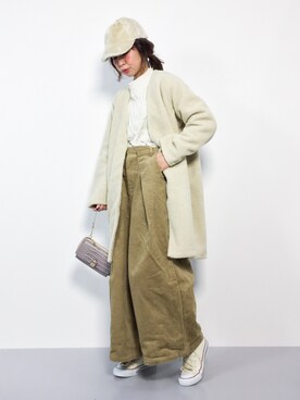 naoさん(レディース・163cm)の冬コーディネート