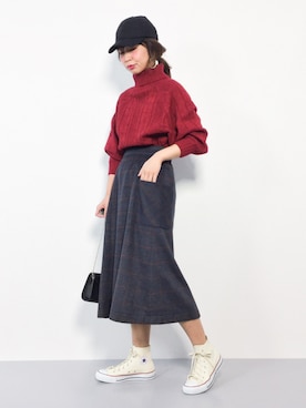 naoさん(レディース・163cm)の冬コーディネート