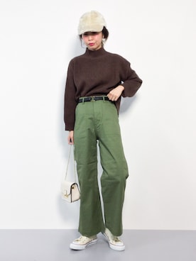 naoさん（レディース・163cm）の冬コーディネート