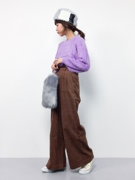 naoさん（レディース・163cm）の冬コーディネート