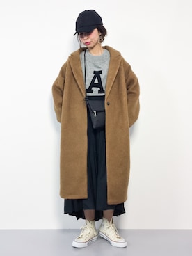 naoさん（レディース・163cm）の冬コーディネート