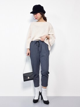 naoさん（レディース・163cm）の冬コーディネート