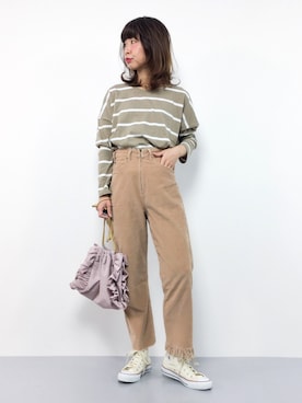 naoさん（レディース・163cm）の冬コーディネート