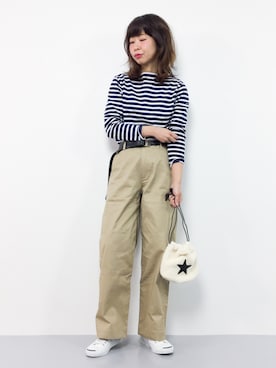 naoさん（レディース・163cm）の冬コーディネート