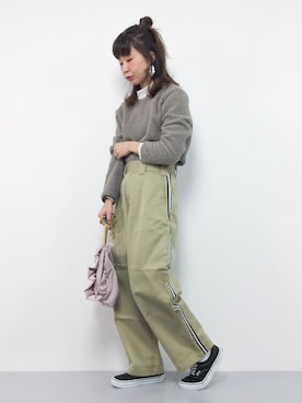 naoさん（レディース・163cm）の冬コーディネート