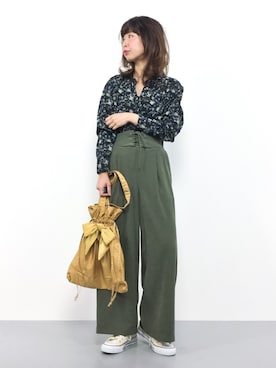 naoさん（レディース・163cm）の冬コーディネート