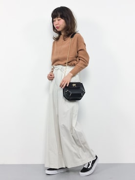 naoさん（レディース・163cm）の冬コーディネート