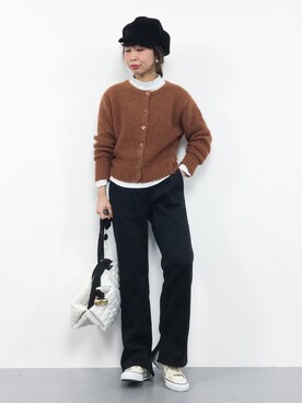 naoさん（レディース・163cm）の冬コーディネート