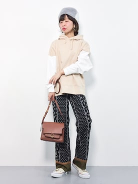 naoさん（レディース・163cm）の冬コーディネート