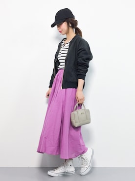 naoさん（レディース・163cm）の冬コーディネート