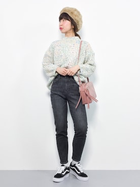 naoさん（レディース・163cm）の冬コーディネート