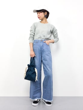 naoさん（レディース・163cm）の冬コーディネート