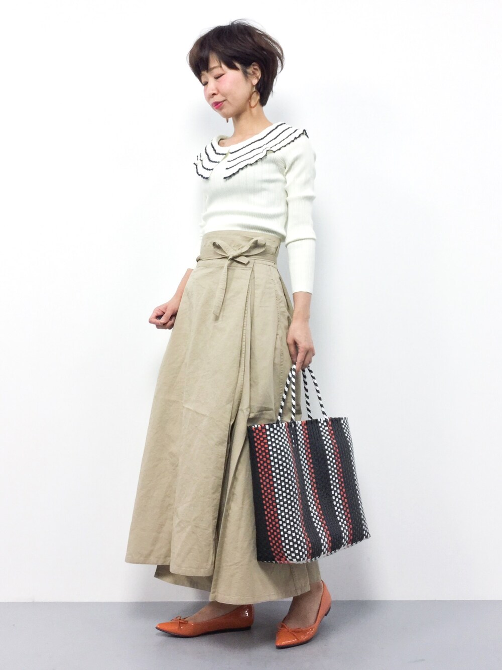 IENA - イエナ デザインリブ ロングスリーブプルオーバー IENA - イエナ デザインリブ ロングスリーブプルオーバーの通販