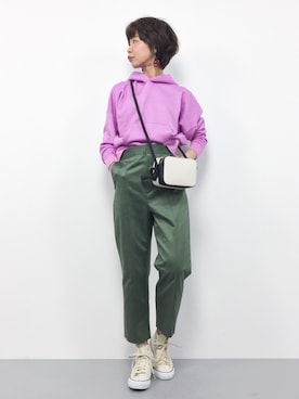 naoさん（レディース・163cm）の冬コーディネート