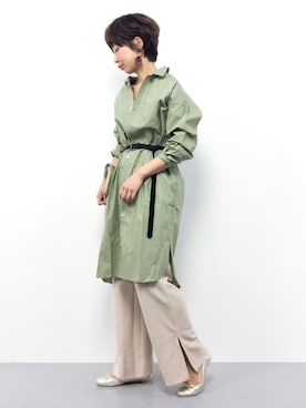 naoさん（レディース・163cm）の冬コーディネート