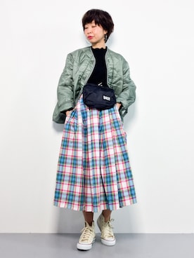 naoさん（レディース・163cm）の春コーディネート