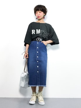 naoさん（レディース・163cm）の春コーディネート