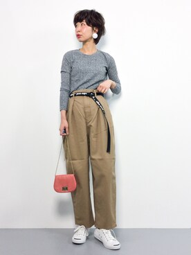 naoさん（レディース・163cm）の春コーディネート