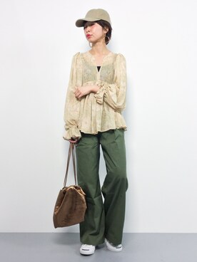 naoさん（レディース・163cm）の春コーディネート