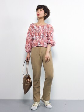 naoさん（レディース・163cm）の春コーディネート