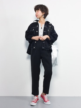 naoさん（レディース・163cm）の春コーディネート