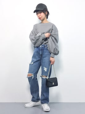 naoさん（レディース・163cm）の春コーディネート