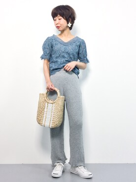 naoさん（レディース・163cm）の春コーディネート