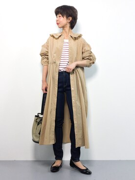 naoさん（レディース・163cm）の春コーディネート