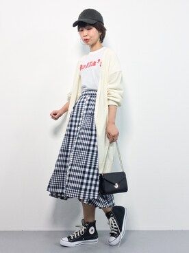 naoさん（レディース・163cm）の春コーディネート