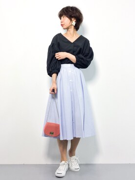 naoさん（レディース・163cm）の春コーディネート