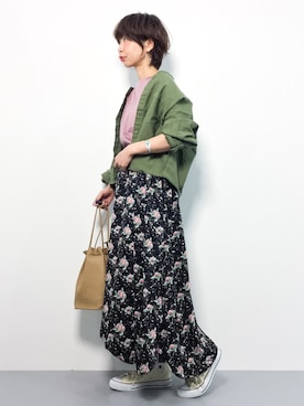 naoさん（レディース・163cm）の春コーディネート