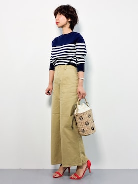 naoさん（レディース・163cm）の春コーディネート