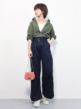 naoさん(レディース・163cm)の春コーディネート