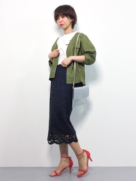 naoさん(レディース・163cm)の春コーディネート