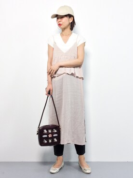 naoさん（レディース・163cm）の春コーディネート