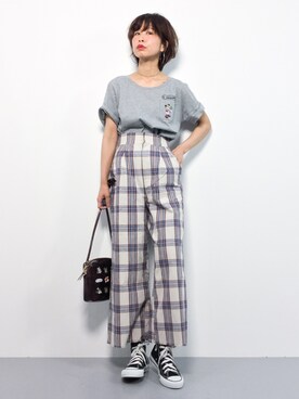 naoさん（レディース・163cm）の春コーディネート