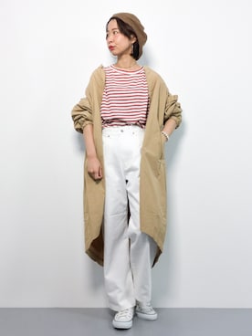 naoさん（レディース・163cm）の春コーディネート