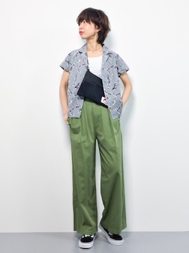 naoさん（レディース・163cm）の春コーディネート