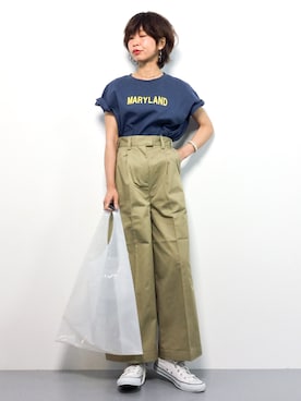 naoさん（レディース・163cm）の春コーディネート